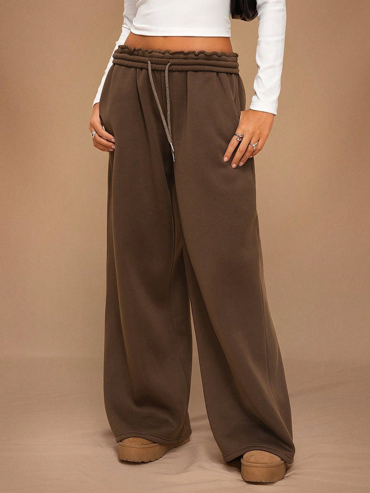 Weite, lockere Sport-Freizeithose für Damen Echoarchiv
