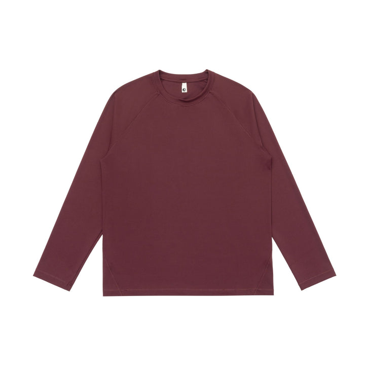 Unisex Lockeres Raglan‑Sweatshirt aus French‑Terry mit Flatlock‑Nähten Echoarchiv