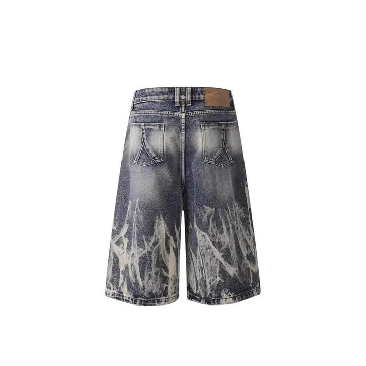 Herren modische Baggy-Shorts im Used-Look Echoarchiv