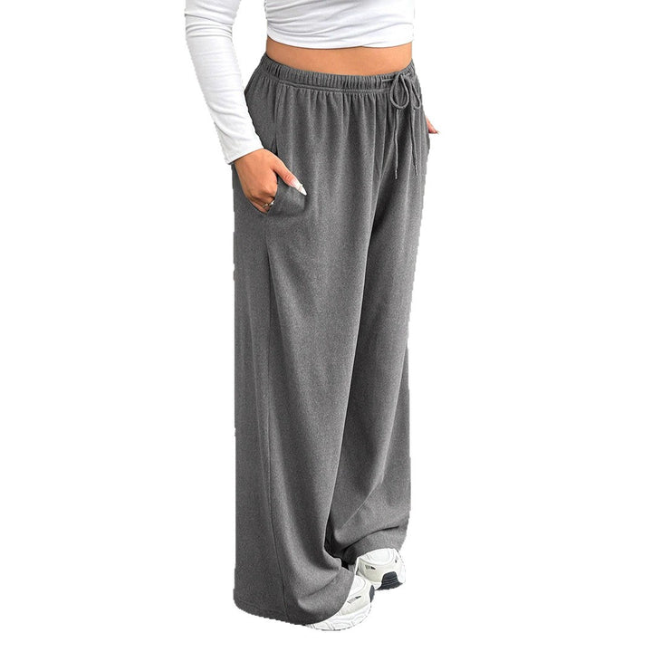 Damen High-Waist weite Beinform Jogginghose Echoarchiv