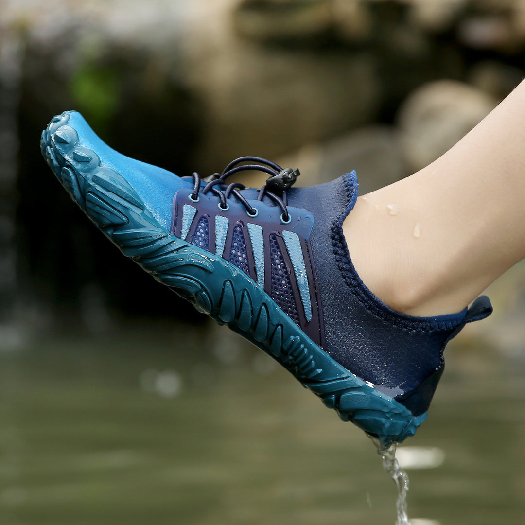 Damen nan flexibler Barfuß-Wasserschuh mit perforiertem Schnelltrocknungsaufbau und rutschfester Profilsohle Echo Archiv