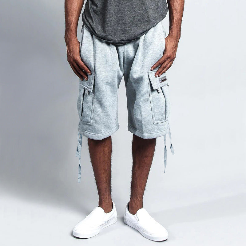 Herren Cargo-Shorts mit mehreren praktischen Taschen und elastischem Bund Echoarchiv