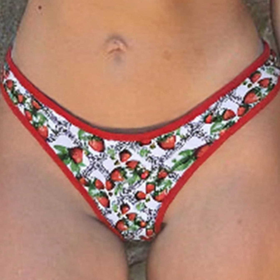 Damen Triangel-Bikini mit Rüschendetails Echo Archiv