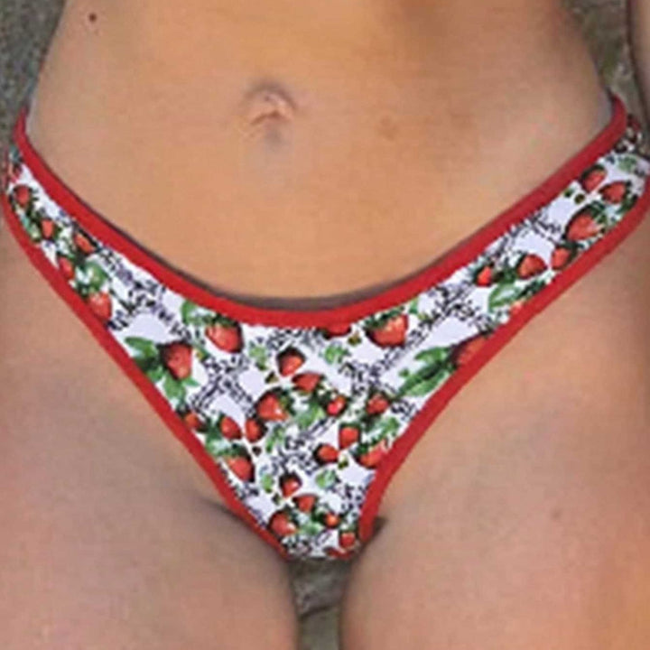 Damen Triangel-Bikini mit Rüschendetails Echo Archiv