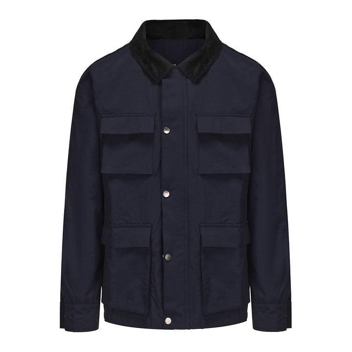 Herren funktionale Utility-Jacke mit praktischen Taschen Echoarchiv