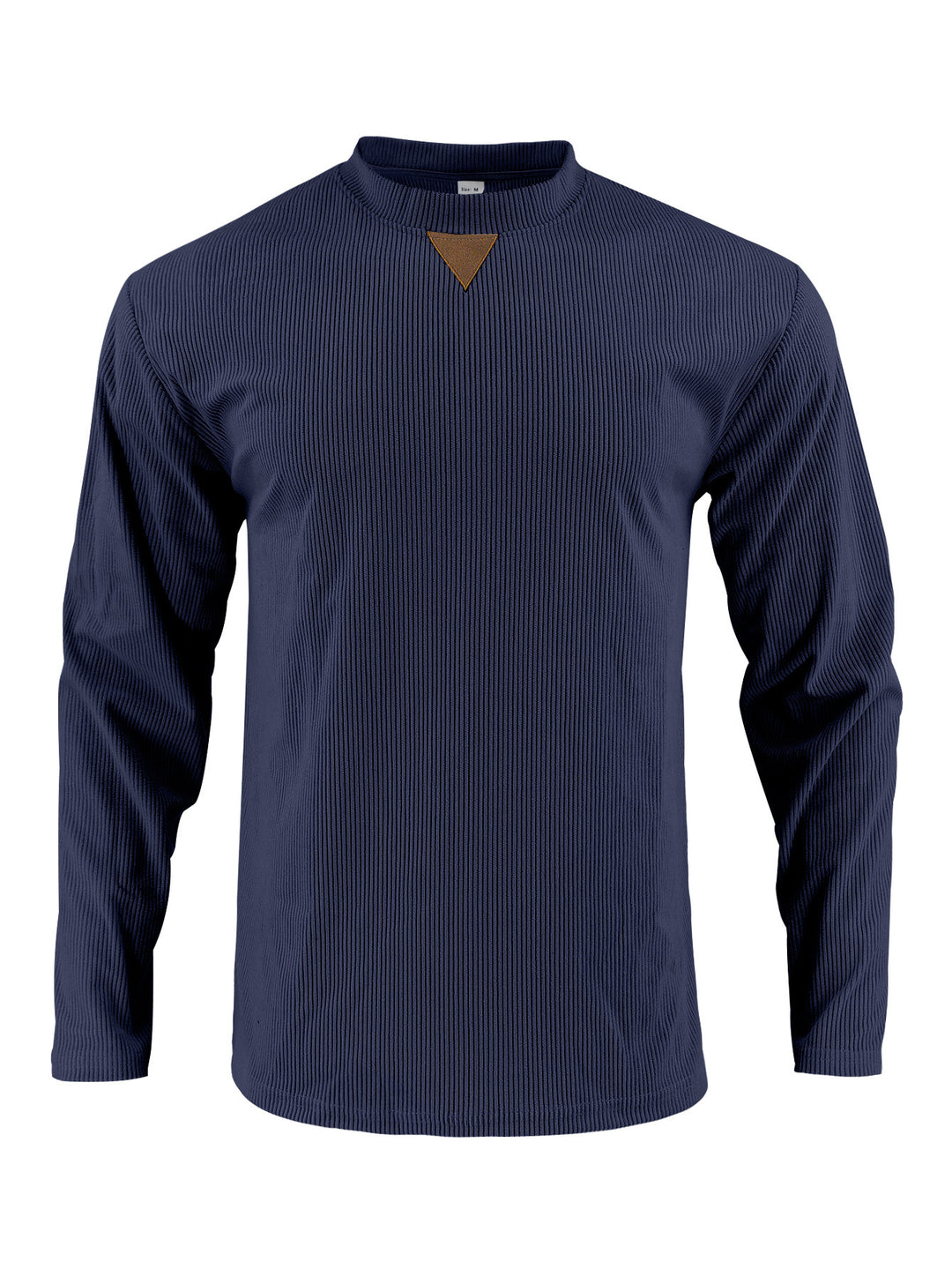 Herren Langarmshirt mit strukturiertem Rippdesign Echoarchiv