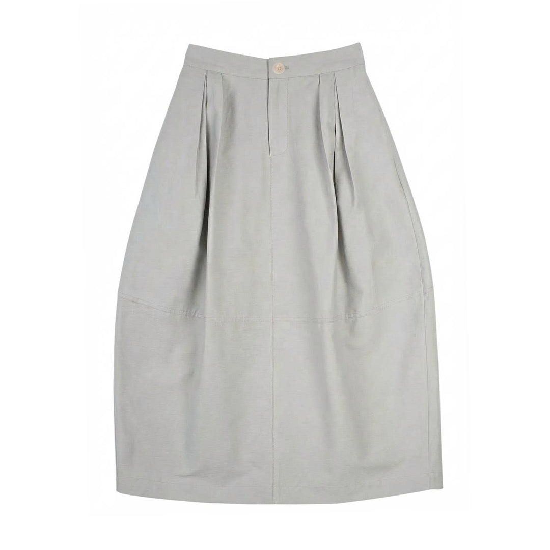Damen Eleganter Midirock mit Falten Echo Archiv