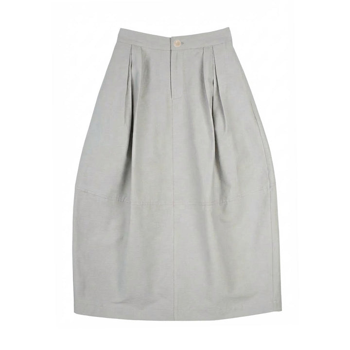 Damen Eleganter Midirock mit Falten Echo Archiv