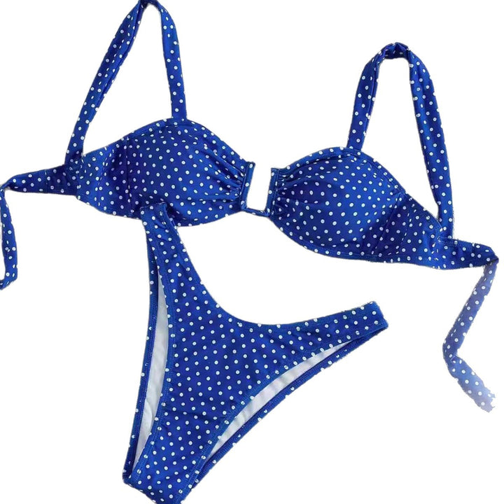 Damen Bikini mit gepolstertem Oberteil und verspieltem Punktedesign Echo Archiv