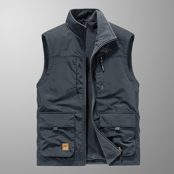 Herren Multifunktionale Fleece-Weste Echo Archiv