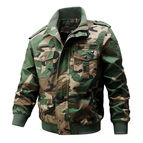 Herren Modische Freizeitjacke mit multifunktionalen Taschen Echo Archiv