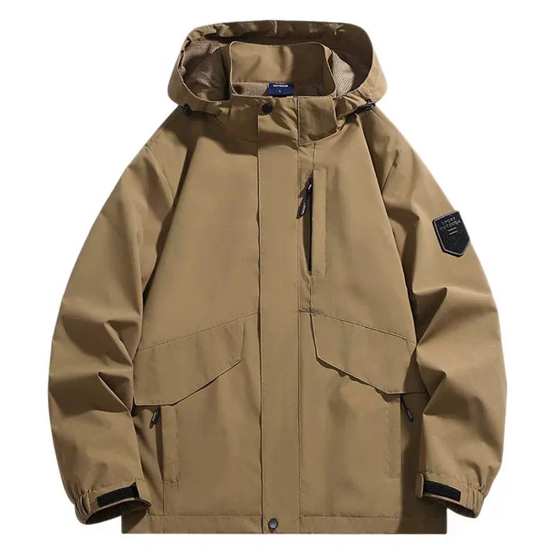 Herren wasserfeste Outdoor-Jacke Echoarchiv