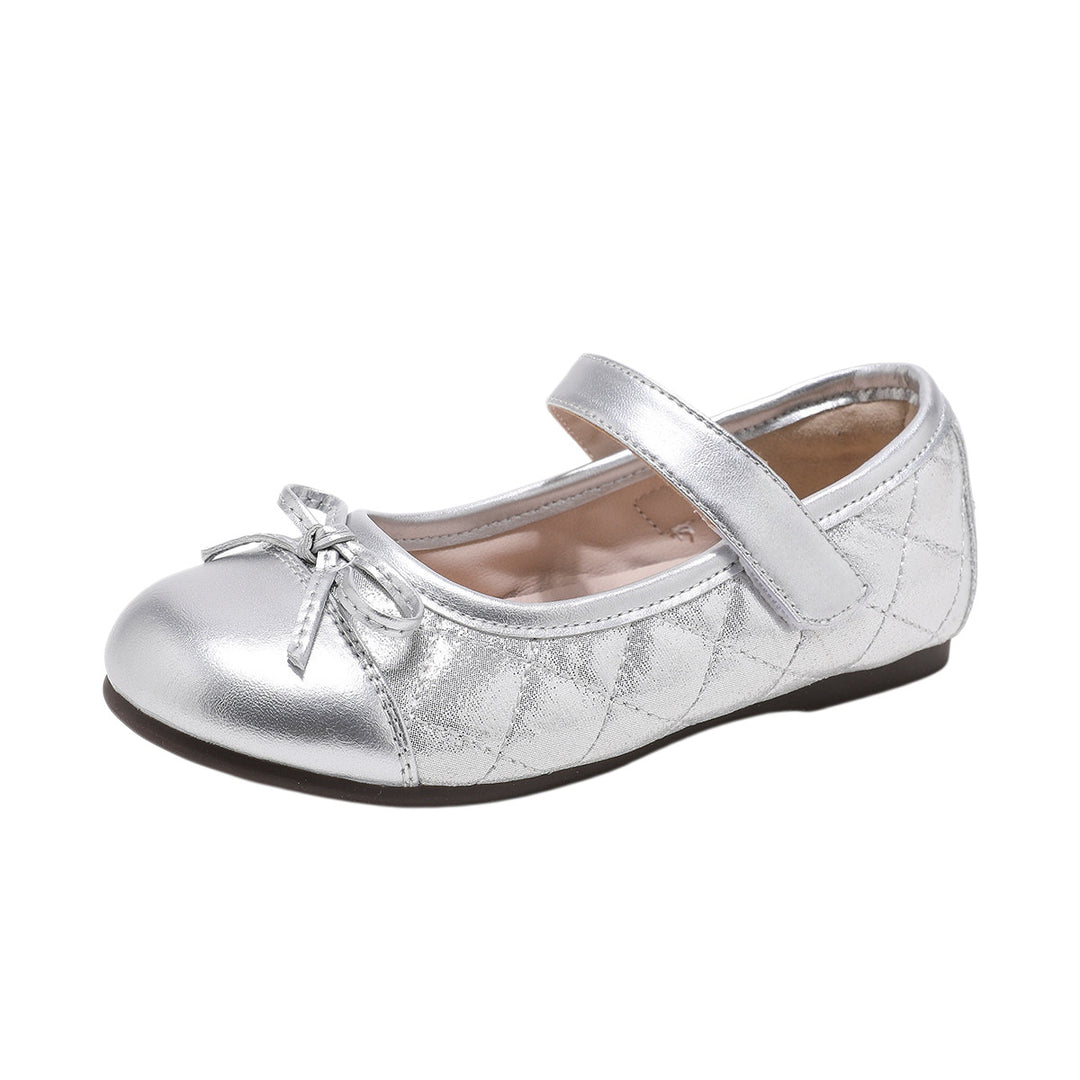 Mädchen Mary Jane Ballerinas mit glänzendem Obermaterial Echo Archiv