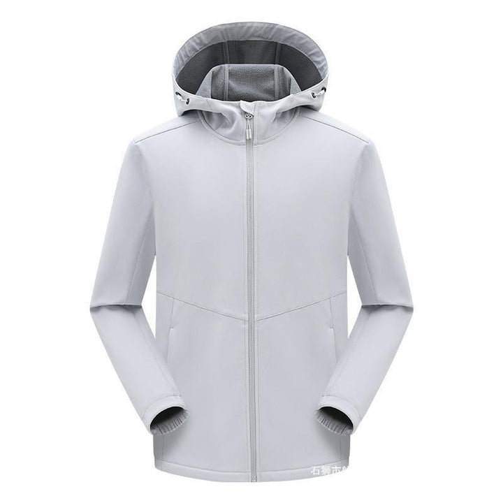 Herren technische Softshelljacke mit fleecegefütterter Kapuze und elastischem Stretchschnitt Echo Archiv