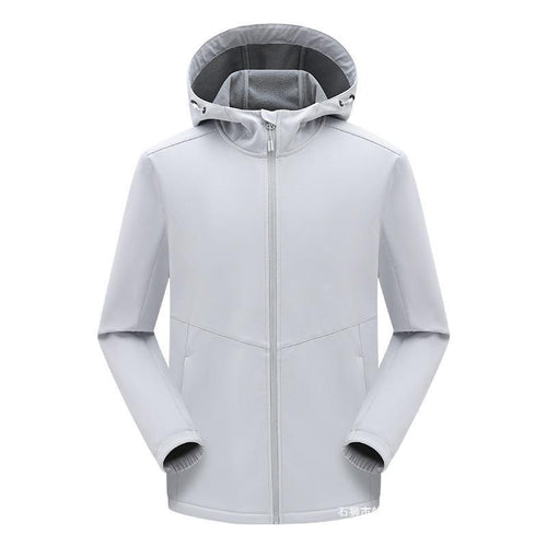 Herren technische Softshelljacke mit fleecegefütterter Kapuze und elastischem Stretchschnitt Echo Archiv