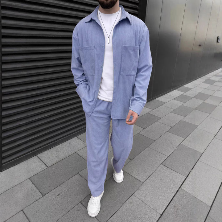Herren Elegante und moderne Freizeitanzug Echoarchiv