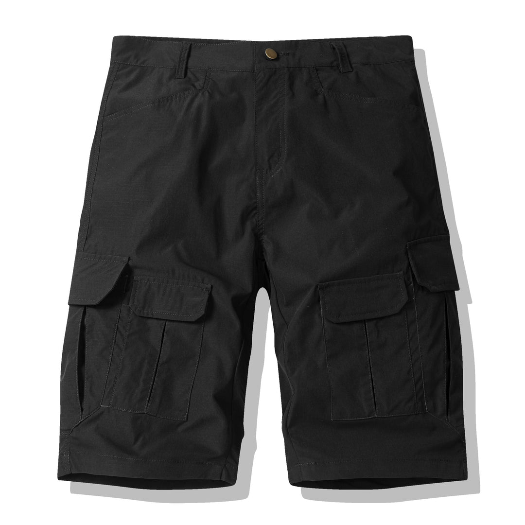 Herren multifunktionale Cargo-Shorts mit praktischen Seitentaschen und elastischem Bund Echoarchiv