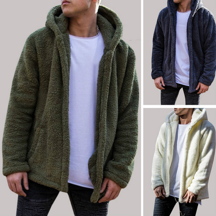 Herren Kuschelige Fleecejacke Echoarchiv
