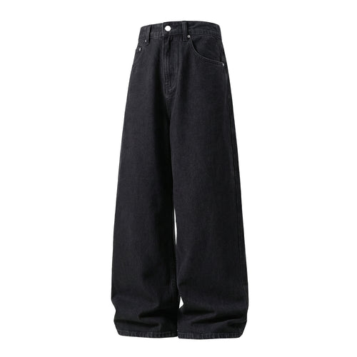 Damen Hochgeschnittene Ultraweite Denim Palazzohose mit Five‑Pocket‑Schnitt Echo Archiv