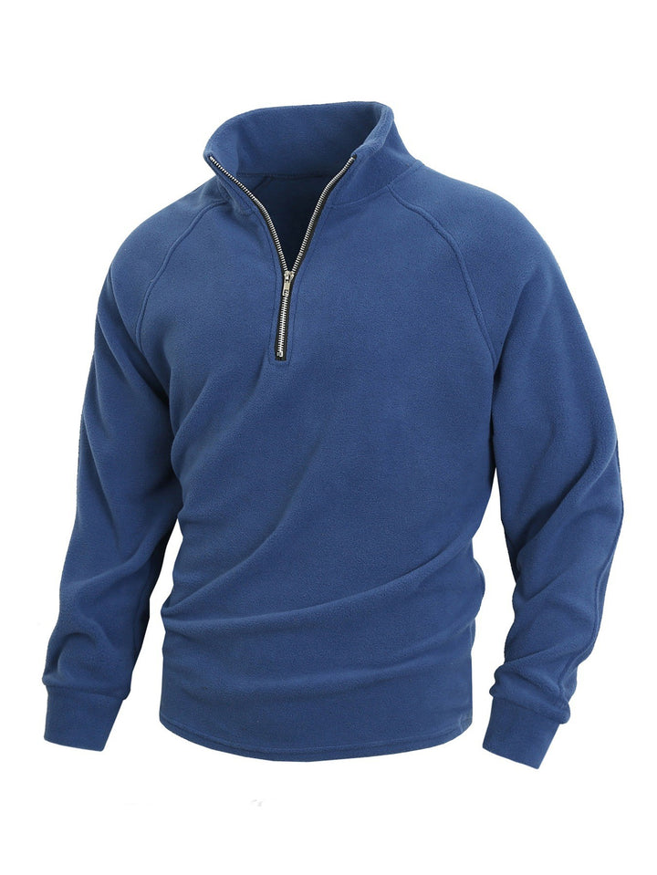 Herren Fleece Pullover mit halbem Reißverschluss Echoarchiv