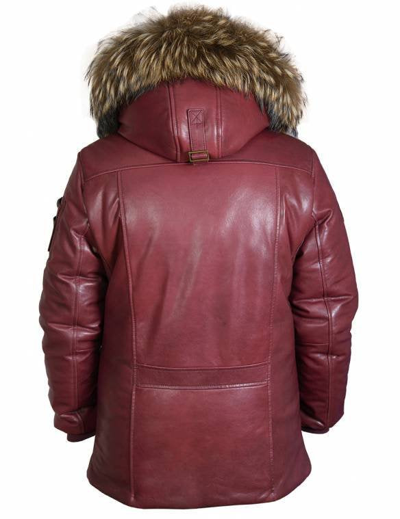Herren Winterparka mit luxuriösem Kunstpelzkragen und wärmendem Futter Echoarchiv