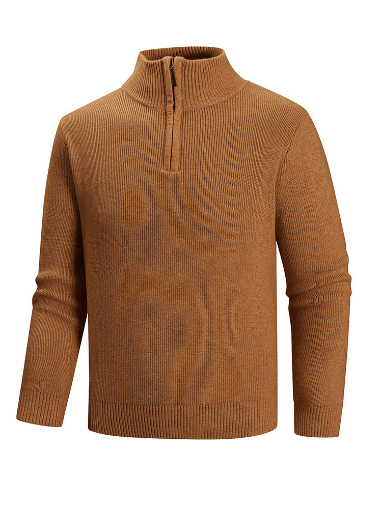 Herren Strickpullover mit hohem Kragen Echoarchiv