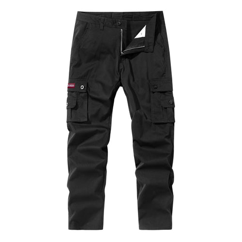 Herren Cargo-Hose mit multifunktionalen Taschen und strapazierfähigem Material Echoarchiv