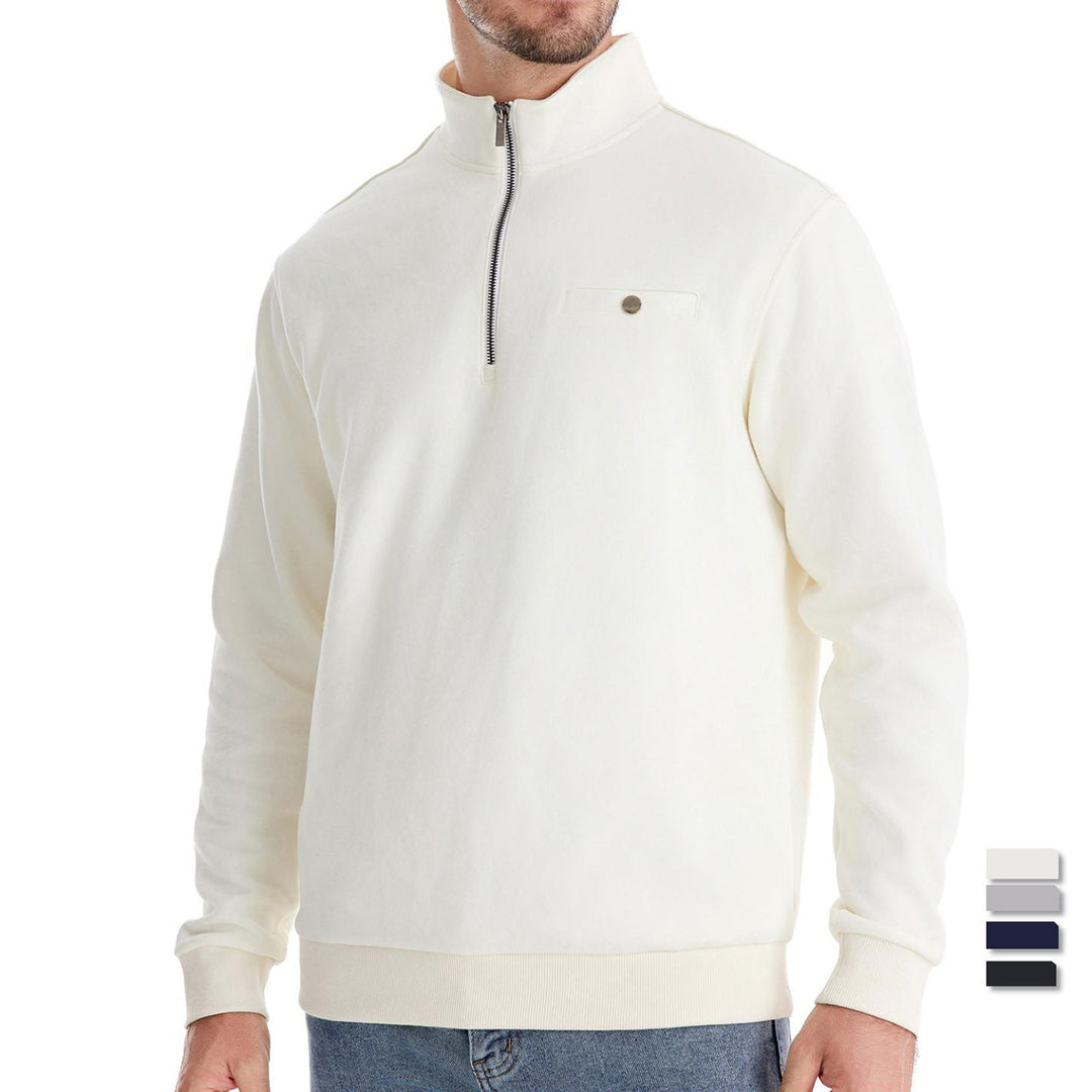Herren Sweatshirt mit Stehkragen Echoarchiv