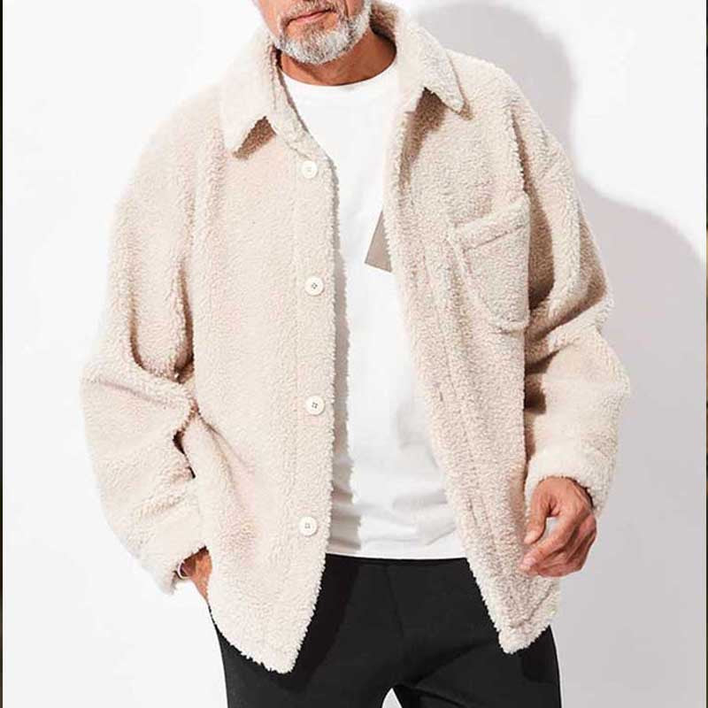 Herren lässige Fleecejacke Echoarchiv