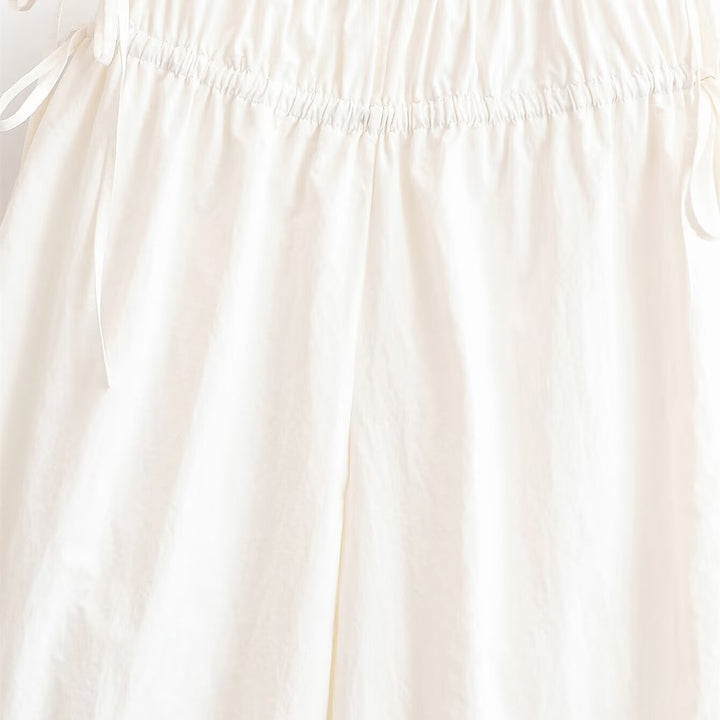 Damen weite Culotte mit elastischem Bund und verstellbarem Bindeband Echo Archiv