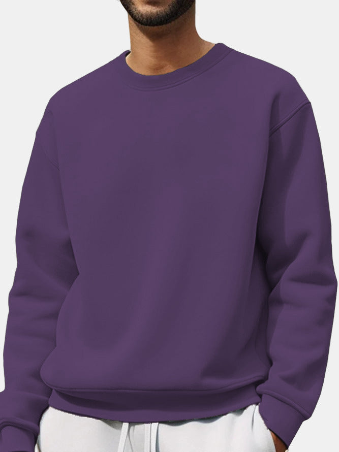 Herren lässiger Sweatpullover mit überschnittenen Schultern Echoarchiv
