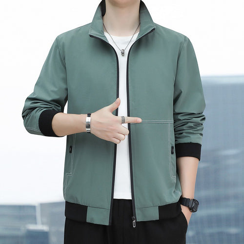 Herren Sportliche Windjacke Echo Archiv