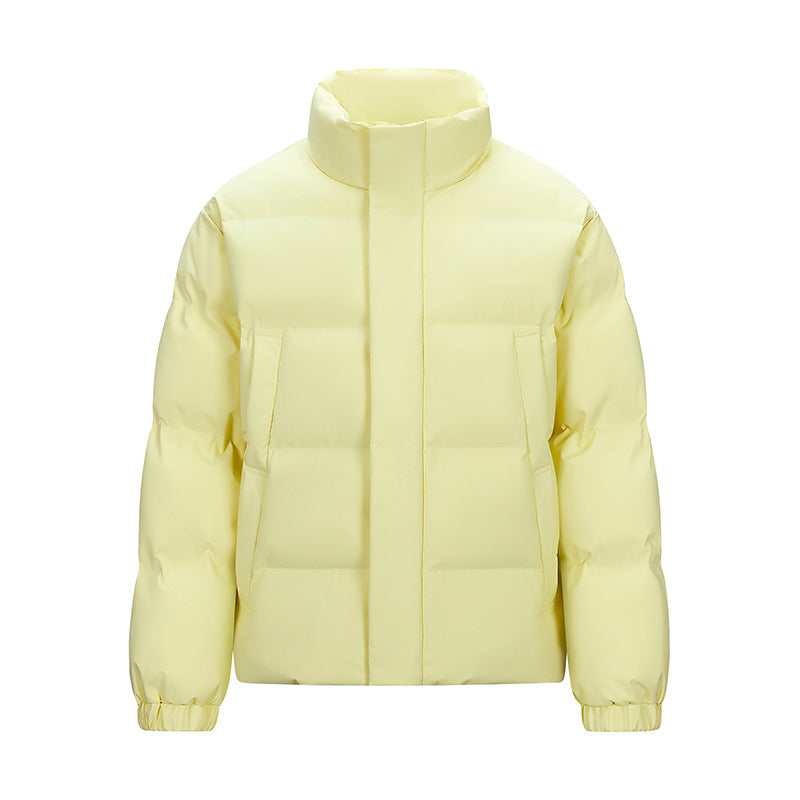 Herren Gepolsterte Steppjacke mit hohem Stehkragen und verdeckter Reißverschluss Echo Archiv