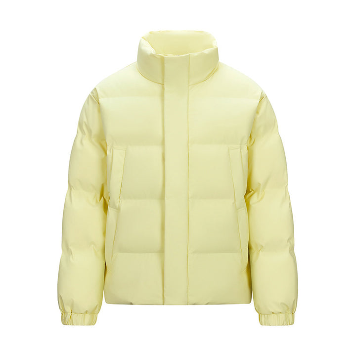 Herren Gepolsterte Steppjacke mit hohem Stehkragen und verdeckter Reißverschluss Echo Archiv