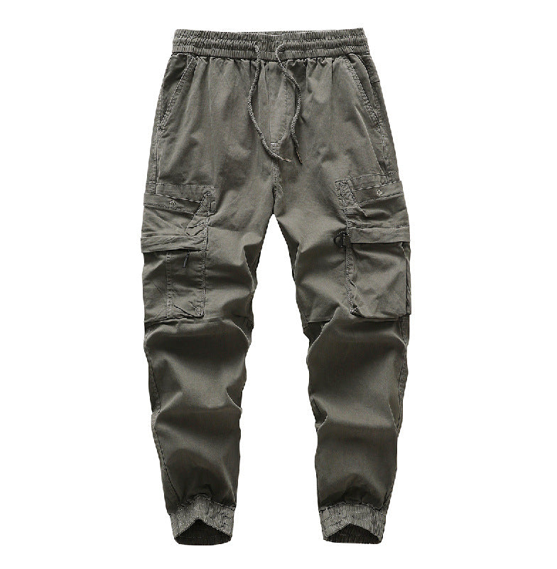 Herren Robust-Canvas Cargo-Jogger mit elastischem Komfortbund, Sicherheits-Pattentaschen und Knieabnähern Echo Archiv