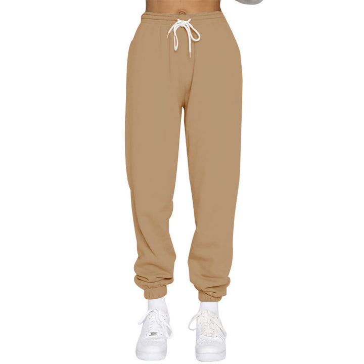 Damen Komfortable Jogginghose mit verstellbarem Bund und elastischen Bündchen Echoarchiv