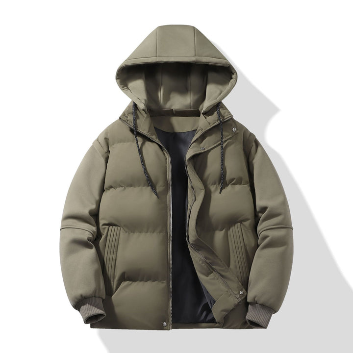 Herren Multifunktionale Steppjacke mit Kapuze Echoarchiv