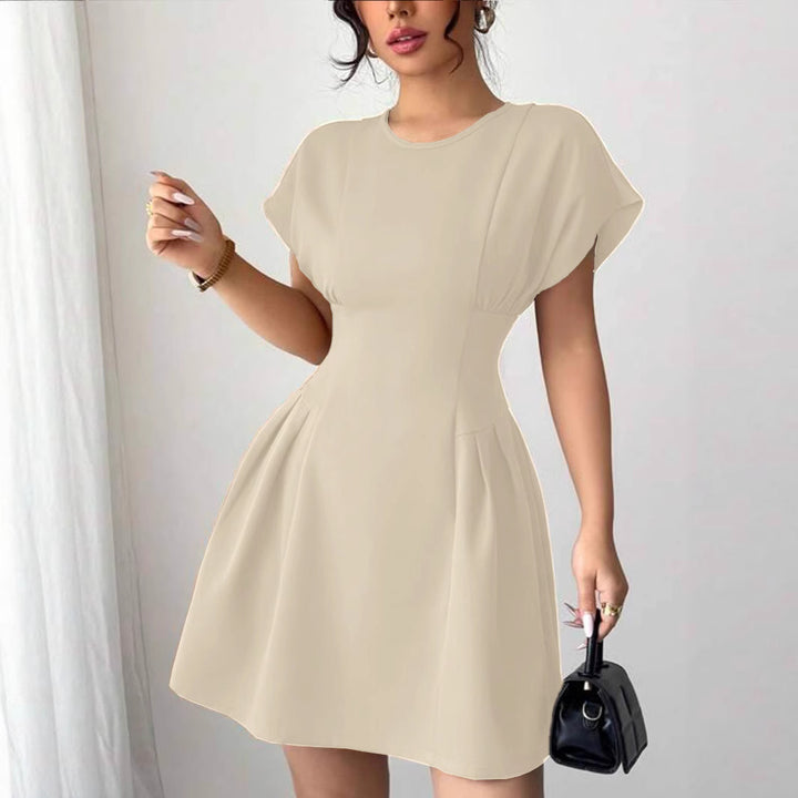 Damen Wickelkleid mit elegantem Schnitt und fließendem Rock Echo Archiv