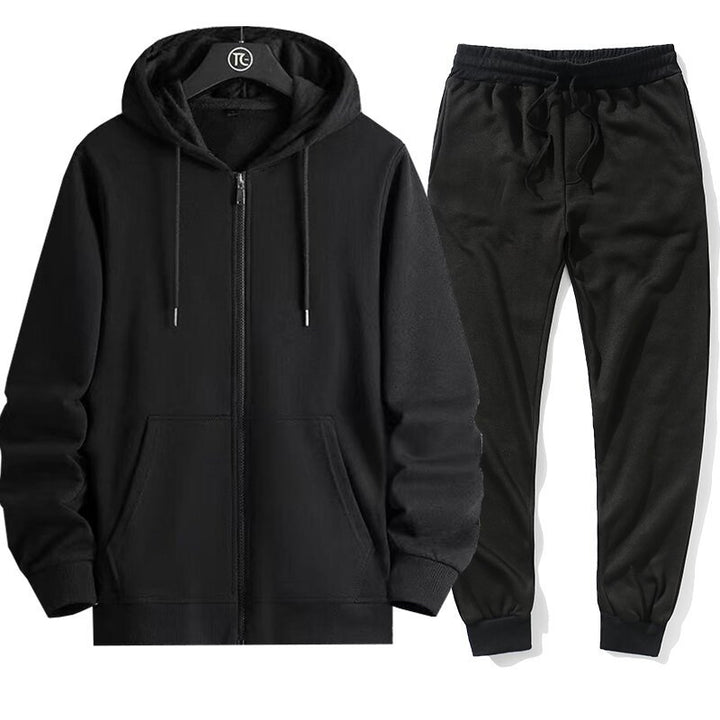 Herren sportliches Hoodie- und Jogginganzug-Set Echoarchiv