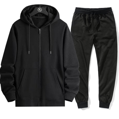 Herren sportliches Hoodie- und Jogginganzug-Set Echoarchiv