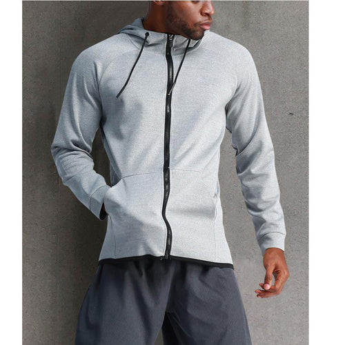 Herren Sportjacke mit Kapuze und praktischen Taschen Echoarchiv