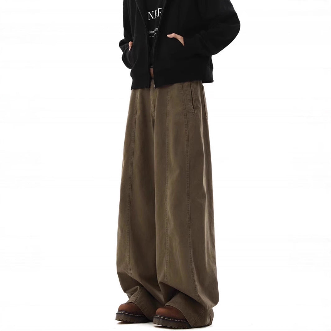 Damen Weitgeschnittene Stoffhose Echoarchiv