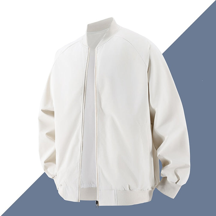 Herren Modische Bomberjacke mit elastischen Bündchen Echo Archiv