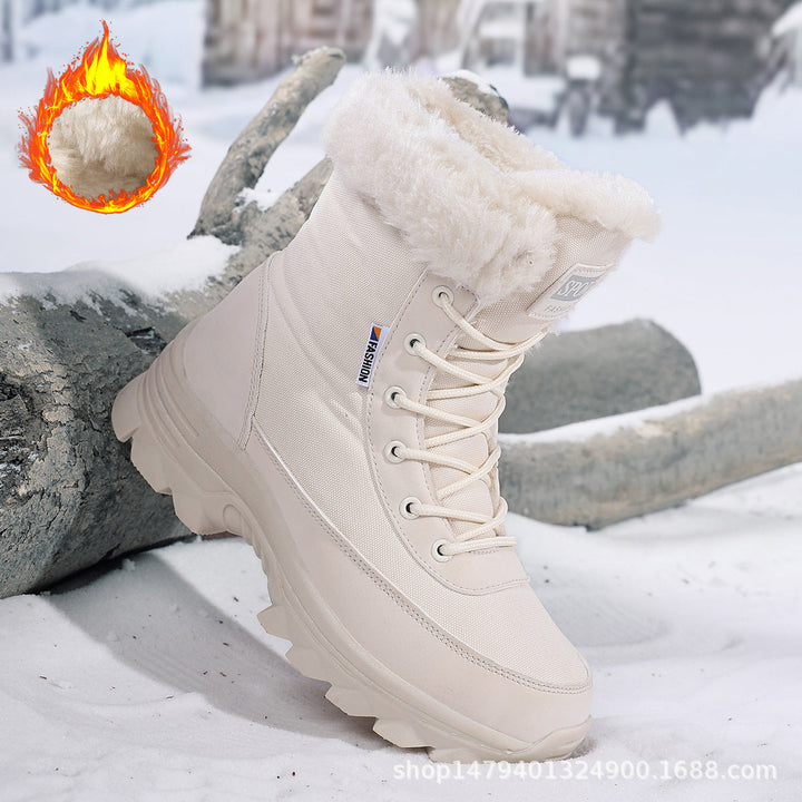 Damen Thermo-Winterstiefel mit isolierendem Futter und rutschfester Sohle Echoarchiv
