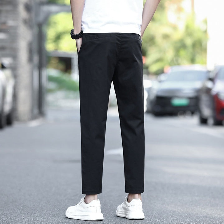 Herren Modische Chino-Hose mit elastischem Bund Echo Archiv