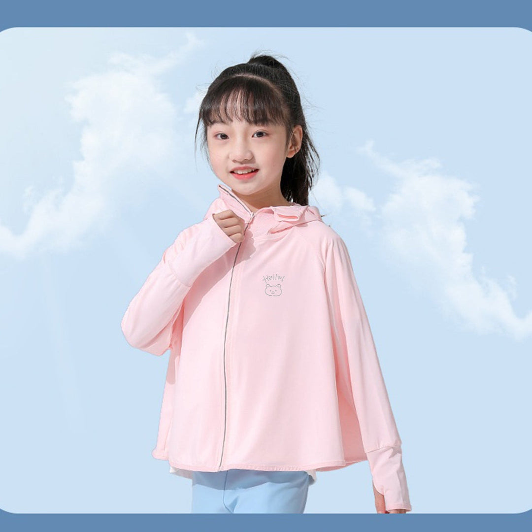 Damen Atmungsaktive Sportjacke mit UV-Schutz und Kapuze Echo Archiv