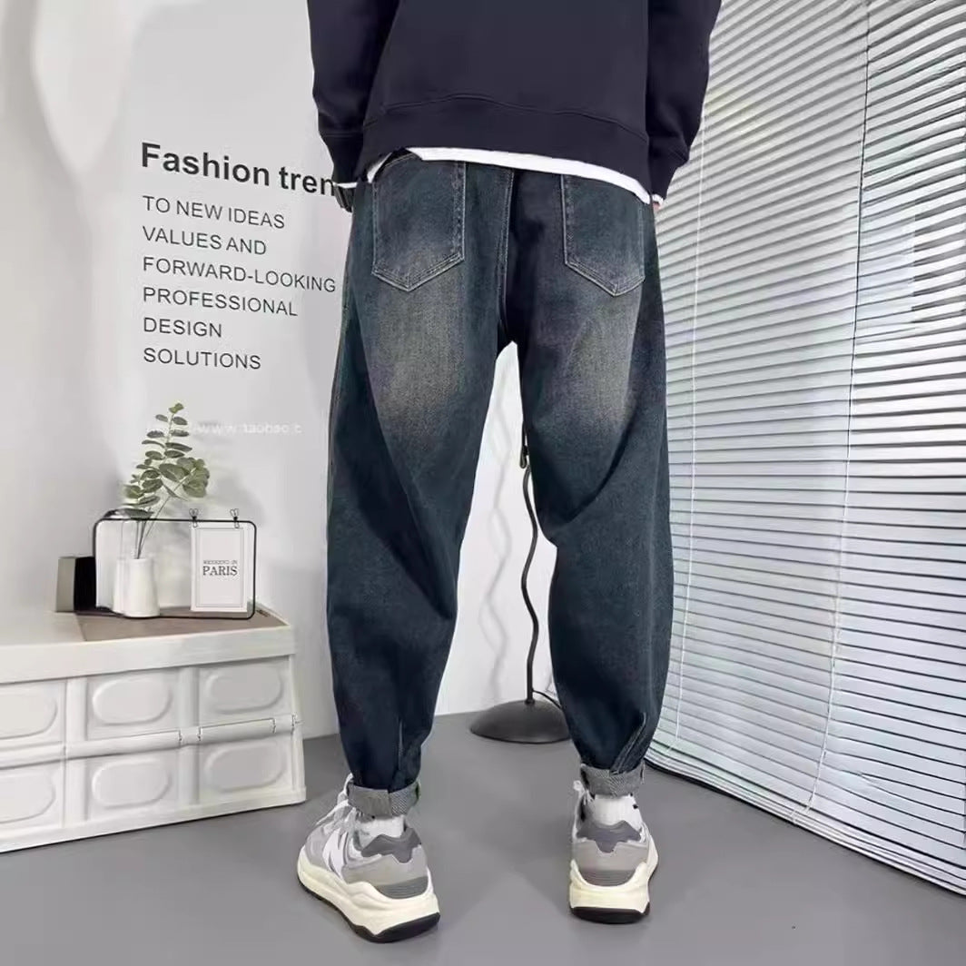 Herren Einzigartige Ripped Denim Jeans Echoarchiv
