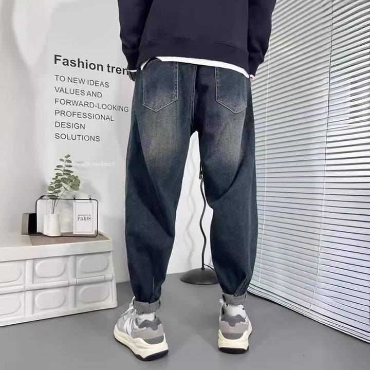 Herren Einzigartige Ripped Denim Jeans Echoarchiv
