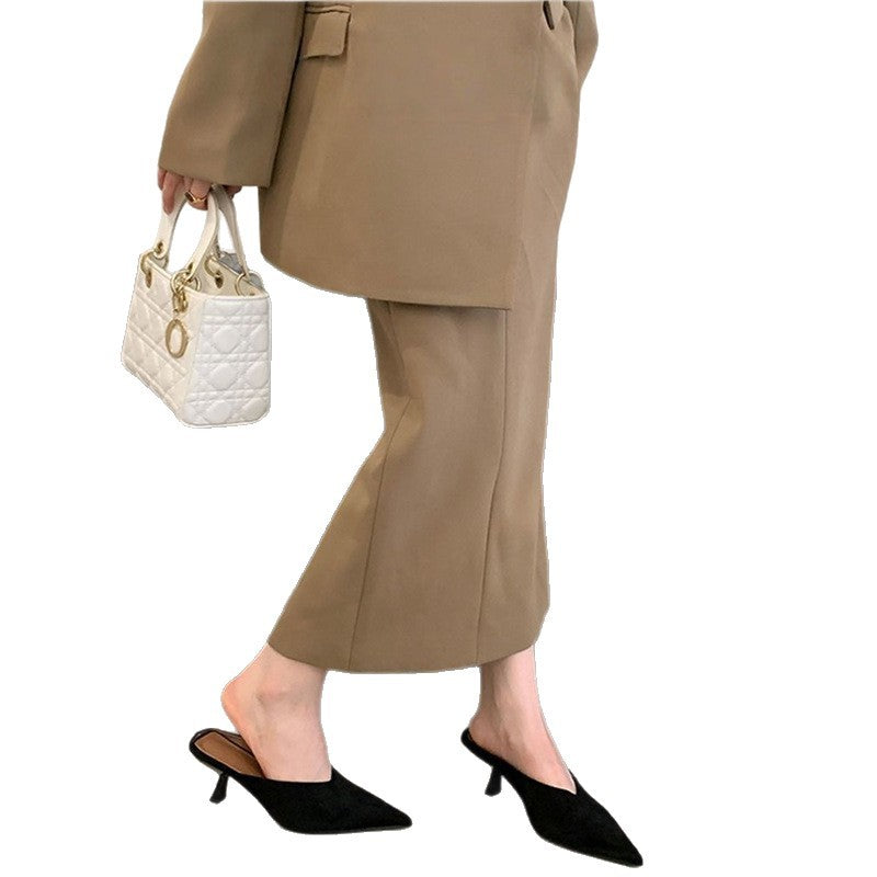 Damen Spitz zulaufende Schlupf‑Mules mit sculpted Kittenabsatz Echo Archiv