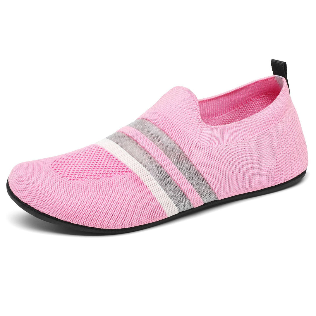 Damen nan ultra-flexibler Strick-Ballerina mit sockenähnlichem Schaft, elastischem Einstieg und rutschfester Flexsohle Echo Archiv